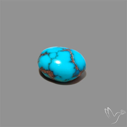 Rare Egyptian Turquoise Cabochon from Sinai Peninsula