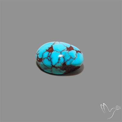 Rare Egyptian Turquoise Cabochon from Sinai Peninsula