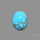 Rare Egyptian Turquoise Cabochon from Sinai Peninsula