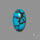 Rare Egyptian Turquoise Cabochon from Sinai Peninsula