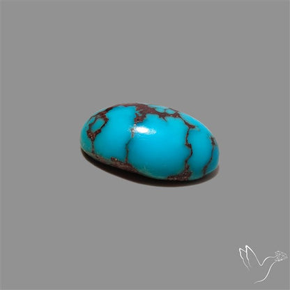 Rare Egyptian Turquoise Cabochon from Sinai Peninsula