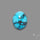 Rare Egyptian Turquoise Cabochon from Sinai Peninsula