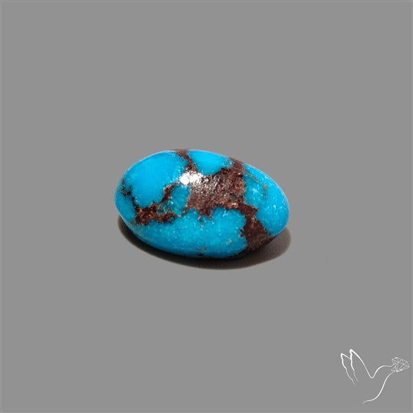 Rare Egyptian Turquoise Cabochon from Sinai Peninsula