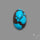 Rare Egyptian Turquoise Cabochon from Sinai Peninsula