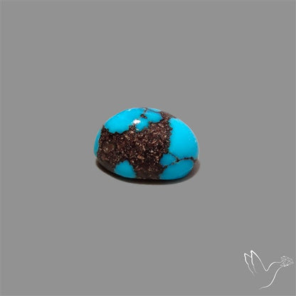 Rare Egyptian Turquoise Cabochon from Sinai Peninsula