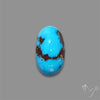 Rare Egyptian Turquoise Cabochon from Sinai Peninsula