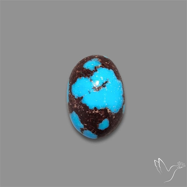 Rare Egyptian Turquoise Cabochon from Sinai Peninsula