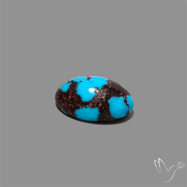 Rare Egyptian Turquoise Cabochon from Sinai Peninsula