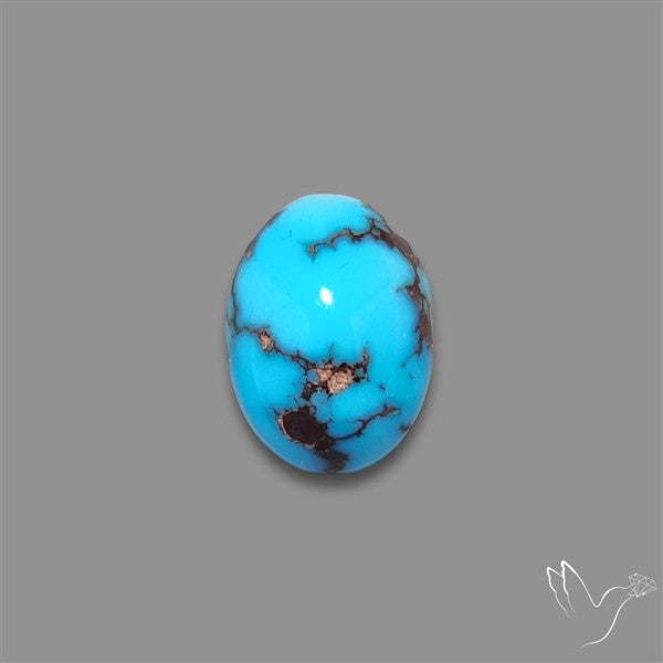 Rare Egyptian Turquoise Cabochon from Sinai Peninsula