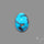 Rare Egyptian Turquoise Cabochon from Sinai Peninsula