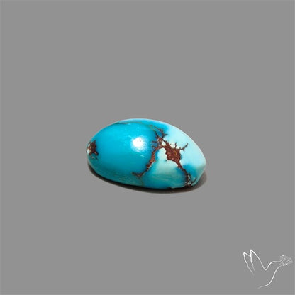 Rare Egyptian Turquoise Cabochon from Sinai Peninsula