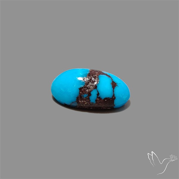 Rare Egyptian Turquoise Cabochon from Sinai Peninsula