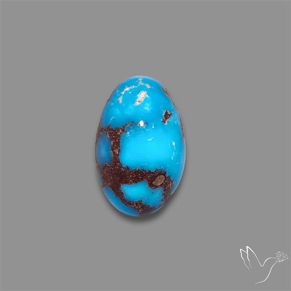 Rare Egyptian Turquoise Cabochon from Sinai Peninsula
