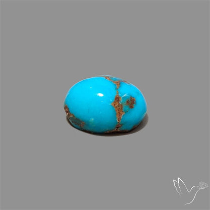 Rare Egyptian Turquoise Cabochon from Sinai Peninsula