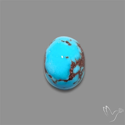 Rare Egyptian Turquoise Cabochon from Sinai Peninsula