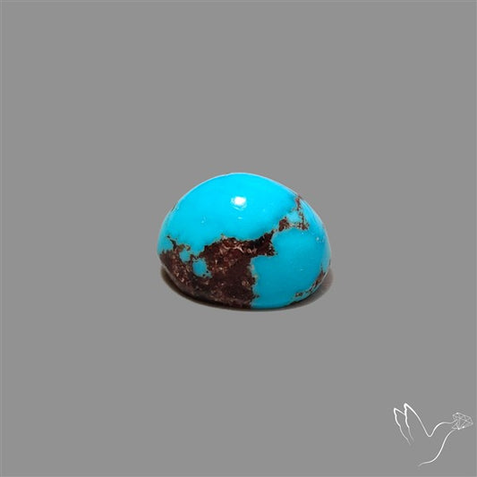 Rare Egyptian Turquoise Cabochon from Sinai Peninsula