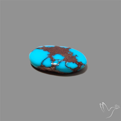 Rare Egyptian Turquoise Cabochon from Sinai Peninsula