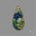 Azurite in Matrix Cabochon