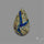 Azurite in Matrix Cabochon