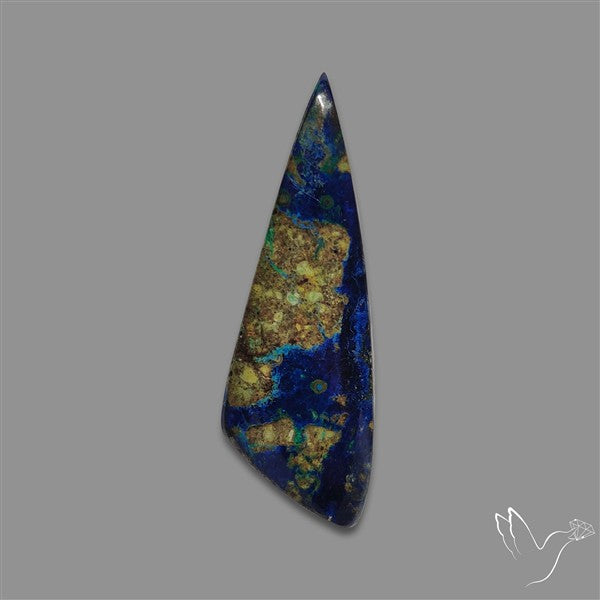 Azurite in Matrix Cabochon