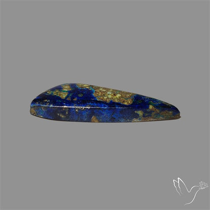 Azurite in Matrix Cabochon