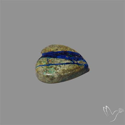 Azurite in Matrix Cabochon