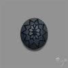Black Spinel Precision Cut Handcarved