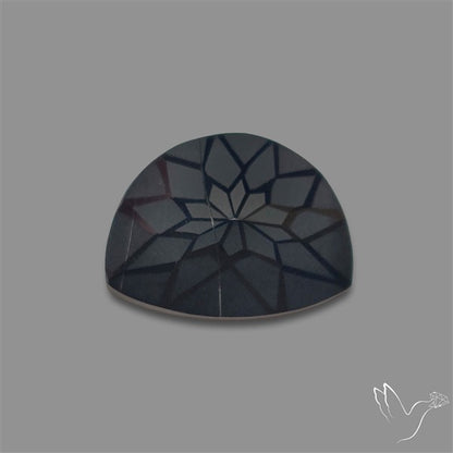 Black Spinel Precision Cut Handcarved