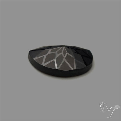 Black Spinel Precision Cut Handcarved