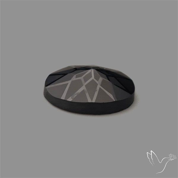 Black Spinel Precision Cut Handcarved