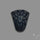 Black Spinel Precision Cut Handcarved