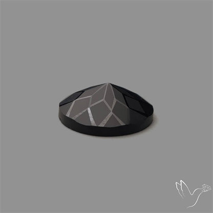 Black Spinel Precision Cut Handcarved