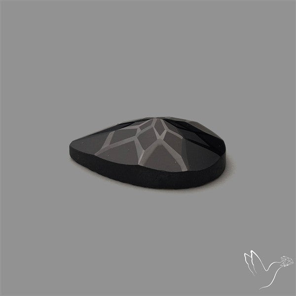 Black Spinel Precision Cut Handcarved