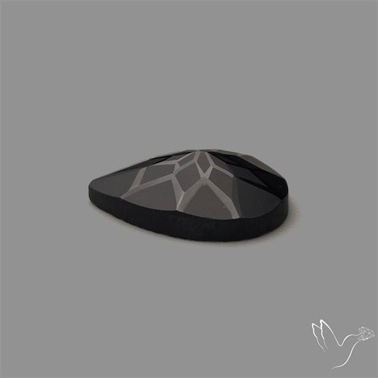 Black Spinel Precision Cut Handcarved