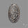 Stingray Black Fossil Coral Cabochon