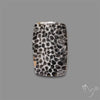 Stingray Black Fossil Coral Cabochon