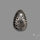 Stingray Black Fossil Coral Cabochon