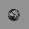 Stingray Black Fossil Coral Cabochon
