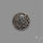 Stingray Black Fossil Coral Cabochon