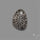 Stingray Black Fossil Coral Cabochon