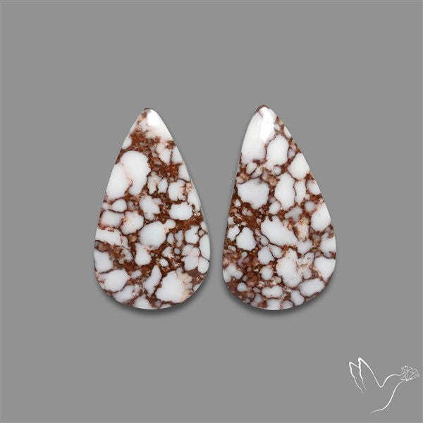 Wild Horse Jasper Pair