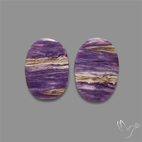 Charoite Pair