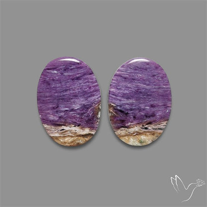 Charoite Pair
