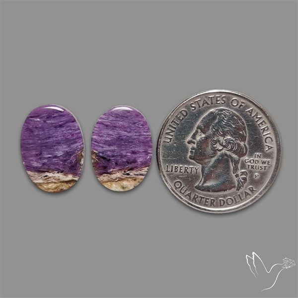 Charoite Pair