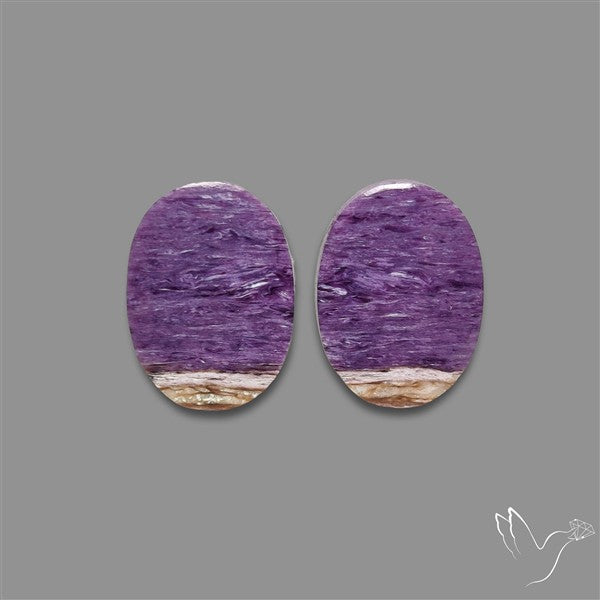 Charoite Pair