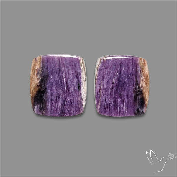 Charoite Pair