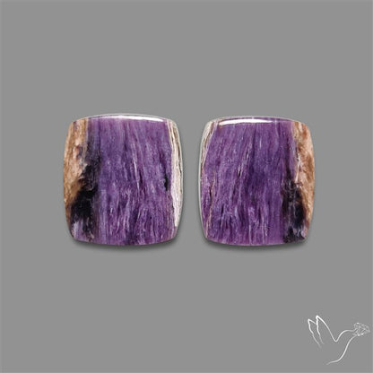 Charoite Pair