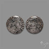 Black Fossil Coral Pair