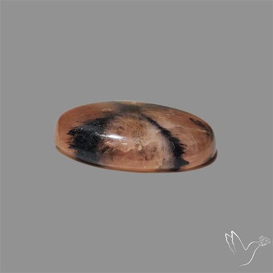 Chiastolite Cross Stone Cabochon