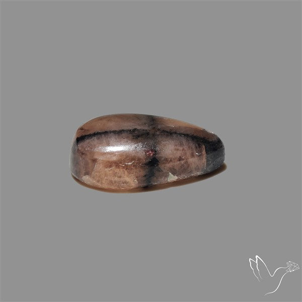 Chiastolite Cross Stone Cabochon